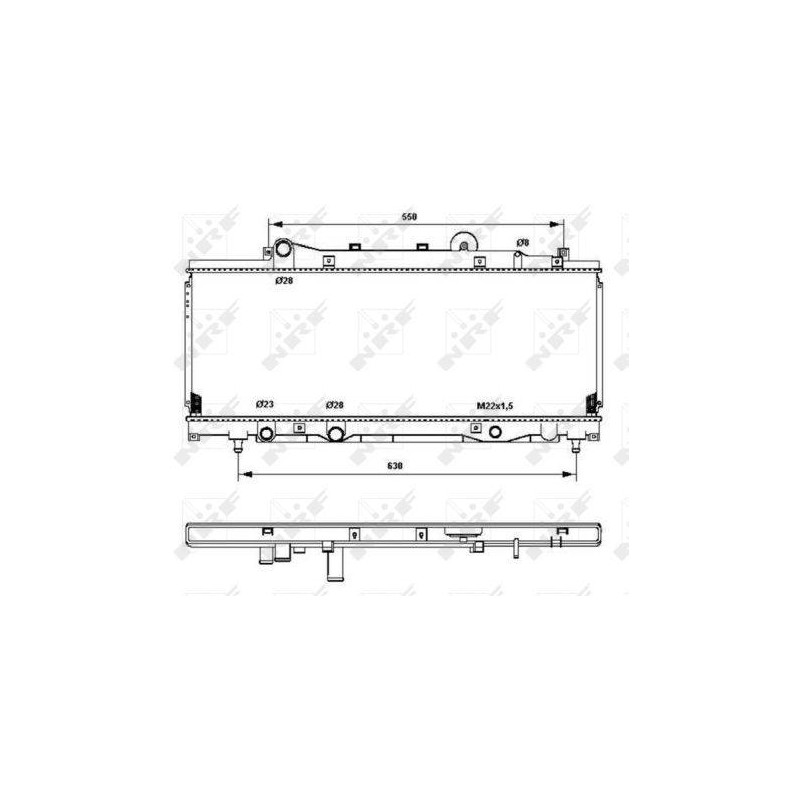 RAD FIAT PUNTO 1.2 94- RADIATORS AL