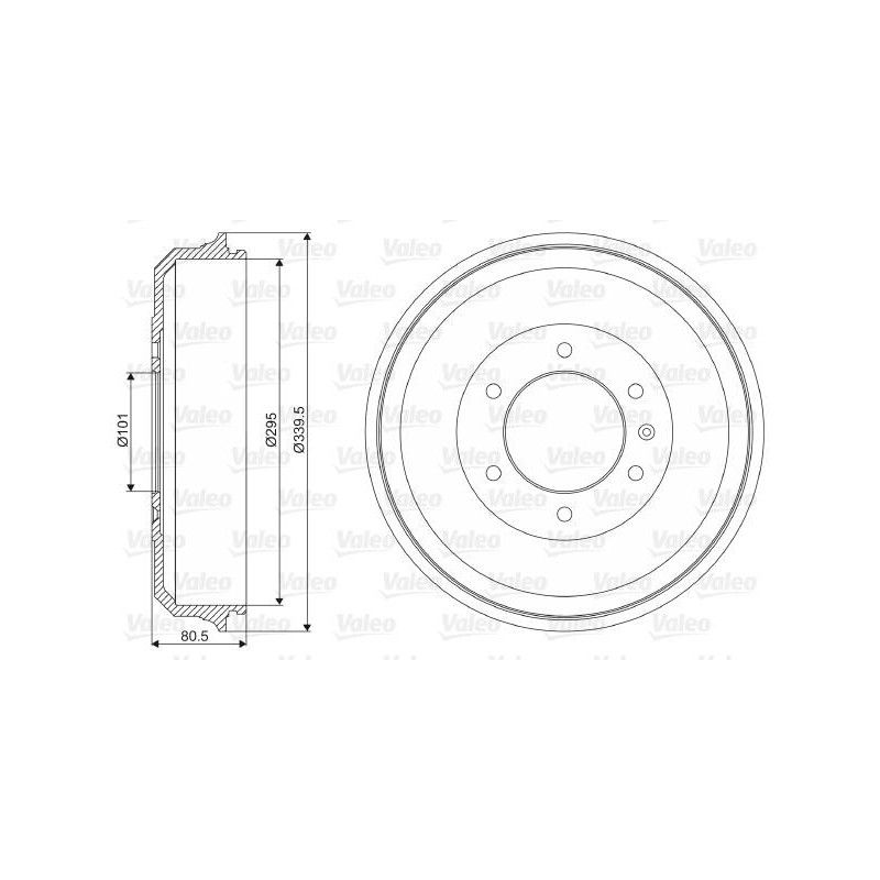 TAMBOUR FR ISUZU D-MAX (8DH)