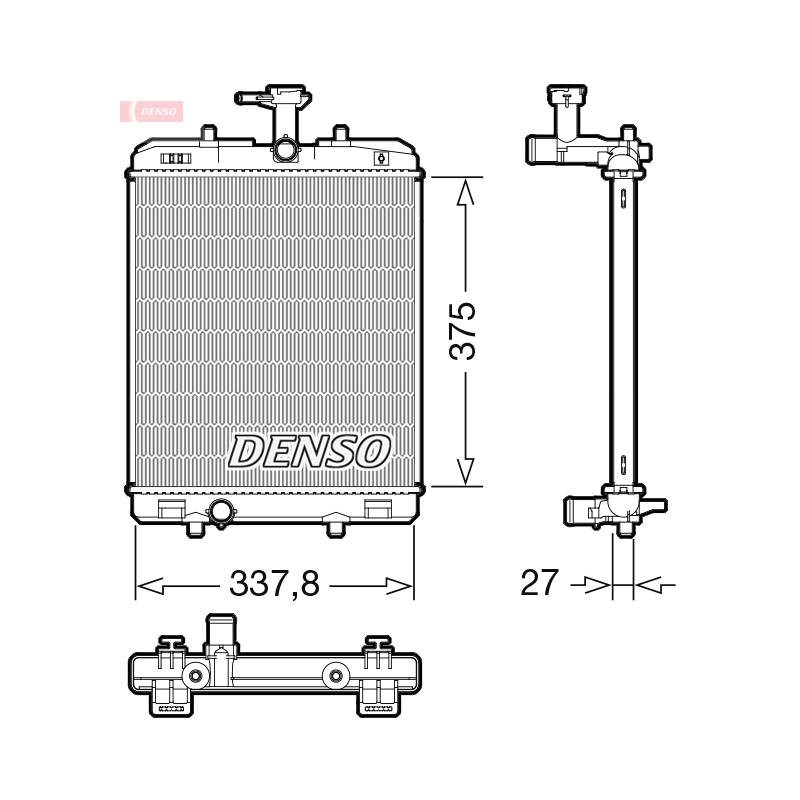 RAD. EAU CIT C1 II-PEU 108-TOY AYGO