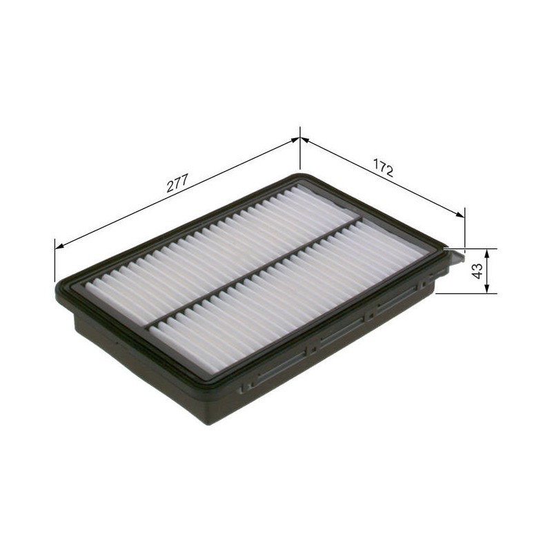 S0617 FILTRE AIR HYUNDAI