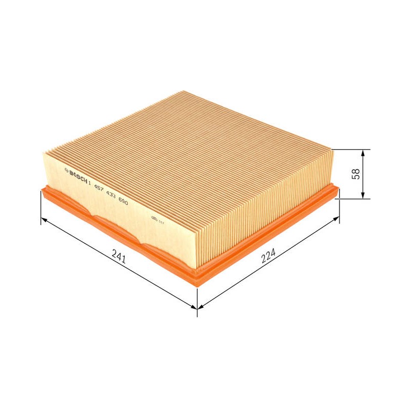 S3690 FILTRE AIR FORD