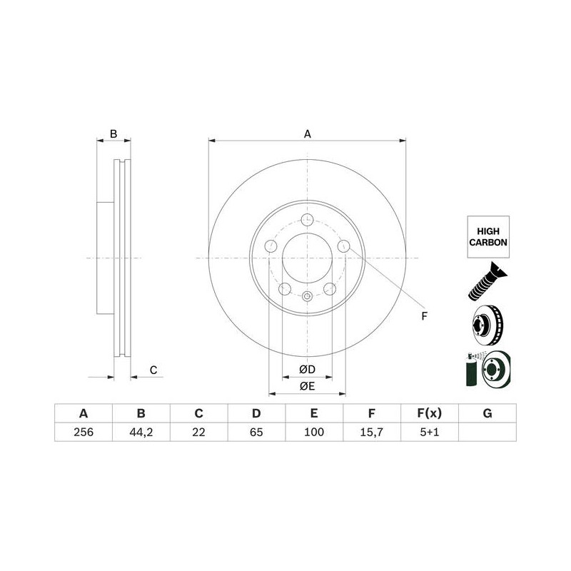 PRIX UNIT DISQ - BD2777 BOITE DE 2