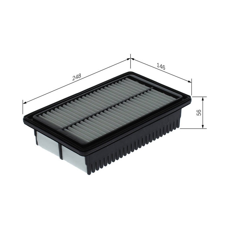 S0558 FILTRE AIR HYUNDAI