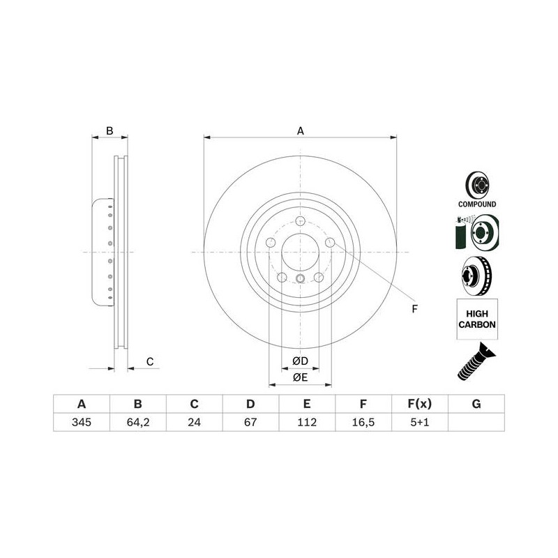 DISQUE - (BOITE DE 1)