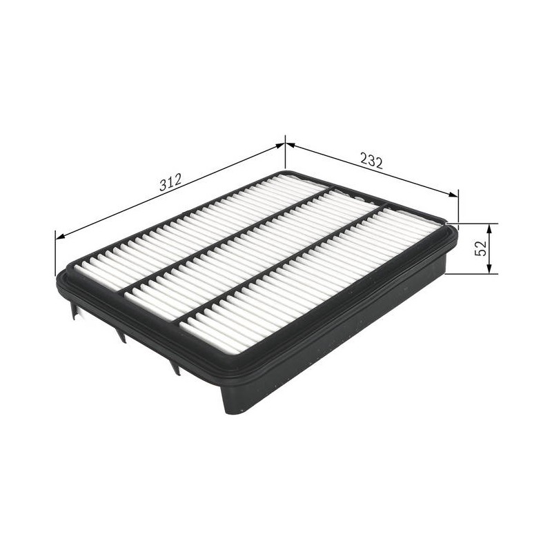 S0225 FILTRE AIR TOYOTA