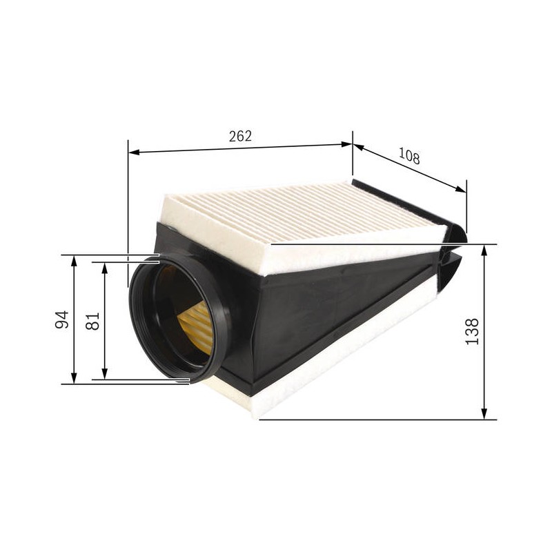 S0497 FILTRE AIR MB