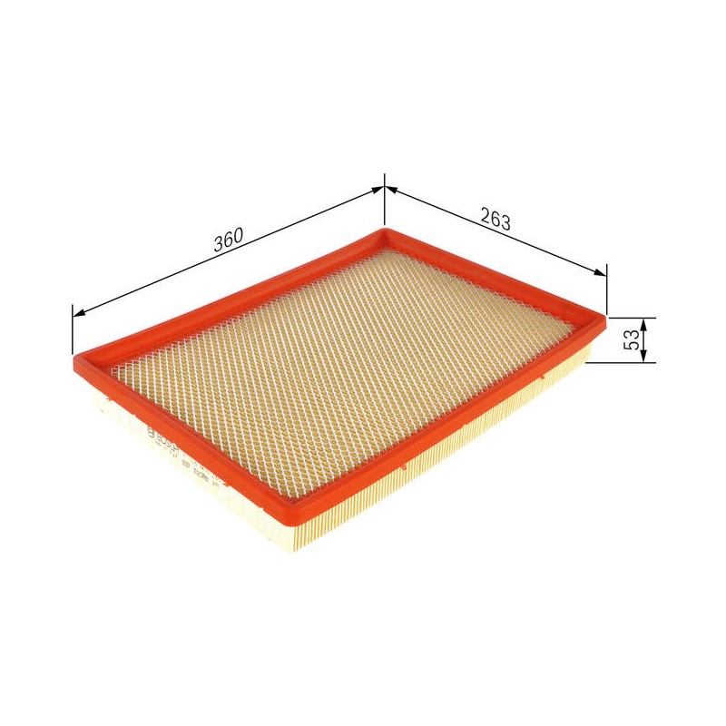 S0266 FILTRE AIR RENAULT