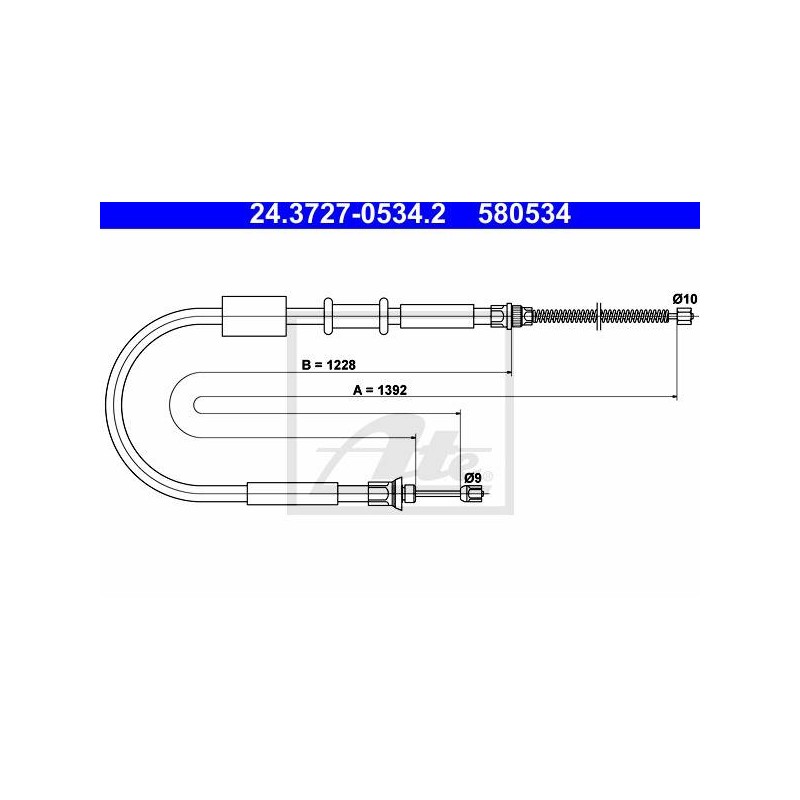 CABLE DE FREIN A MAIN