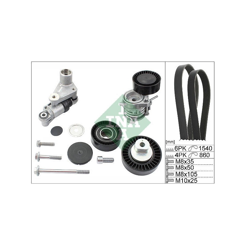 KIT COURROIE ACCESSOIRES