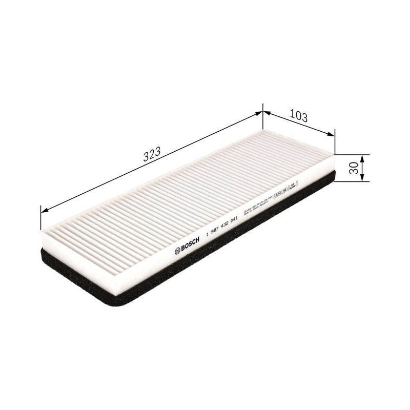 M2041 FILTRE HAB STANDARD PEUGEOT