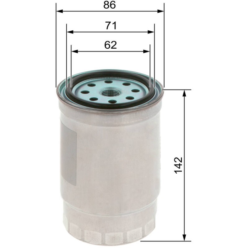 N4511 FILTRE DIESEL KIA