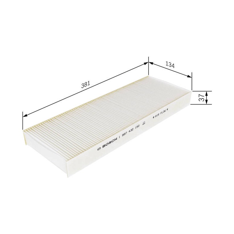 M2150 FILTRE HAB STANDARD PL MB