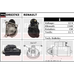DEMARREUR - REMY REMANUFACTURED - D