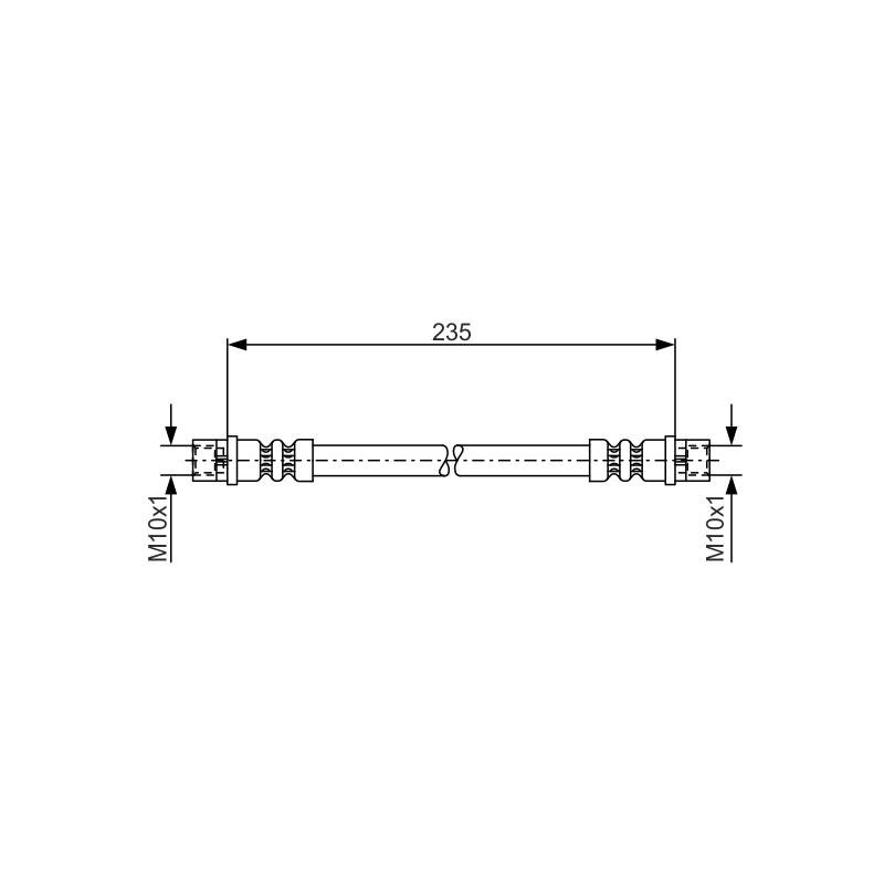 FLEXIBLE FREIN BH900