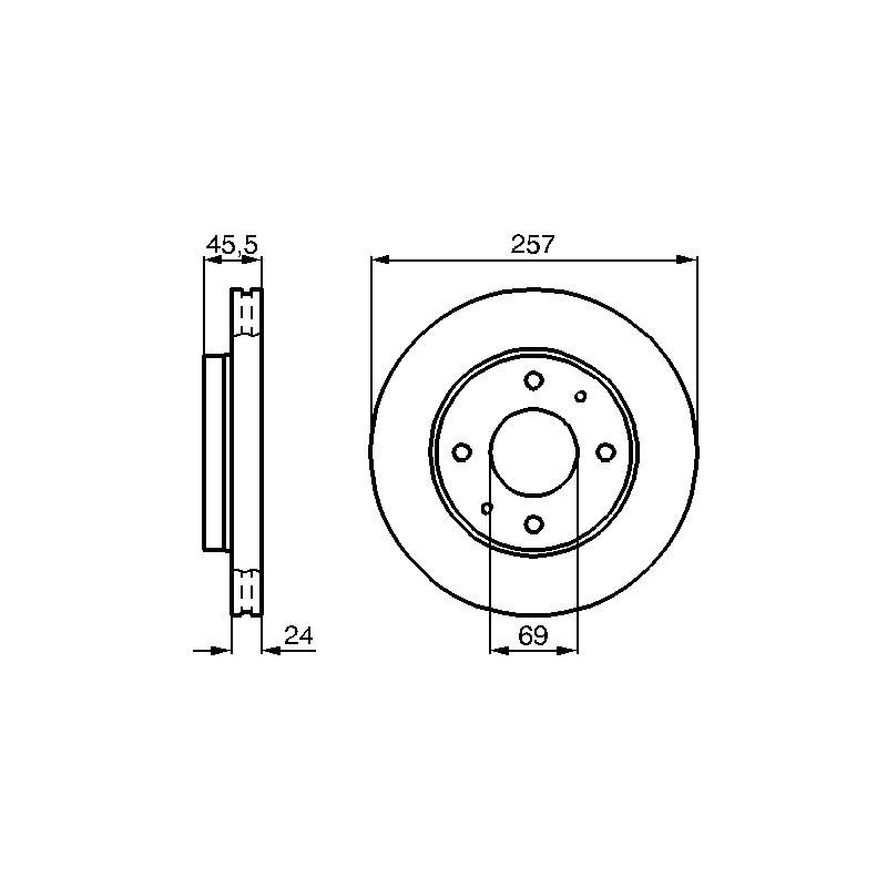 DISQUE - BD684 - (BOITE DE 2)
