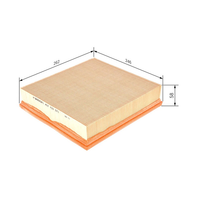 S3571 FILTRE AIR OPEL
