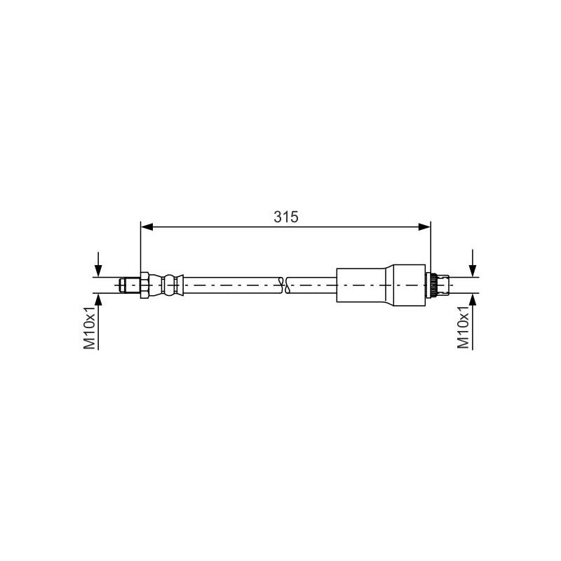 FLEXIBLE FREIN BH140