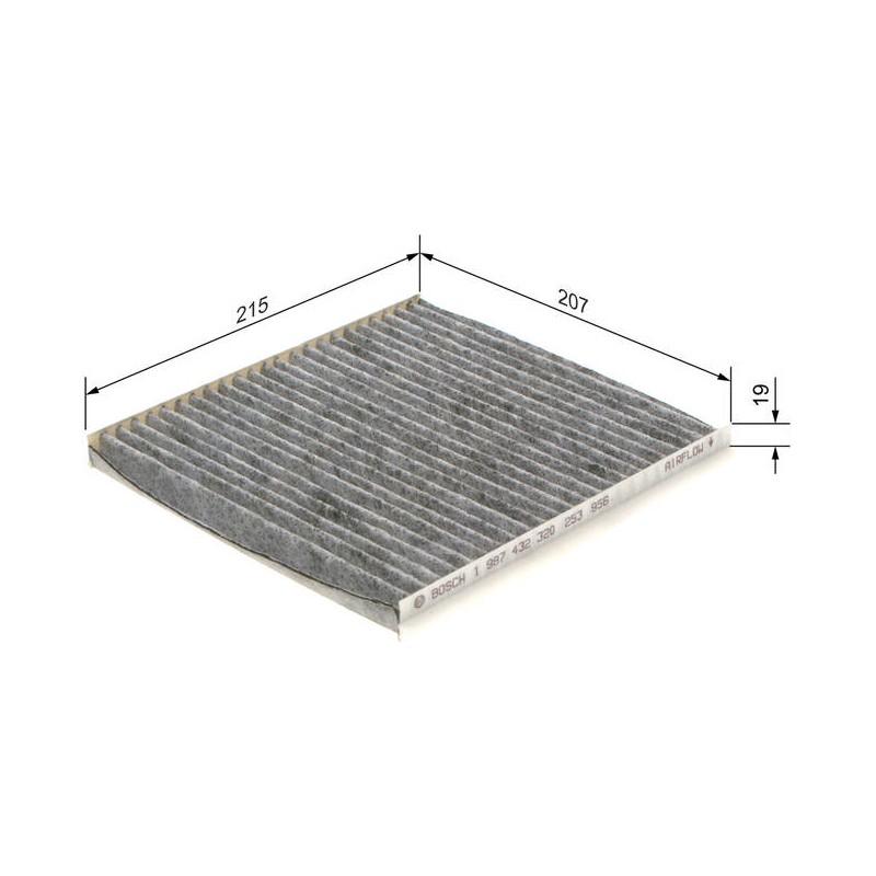 R2320 FILTRE HAB CHARBON LEXUS