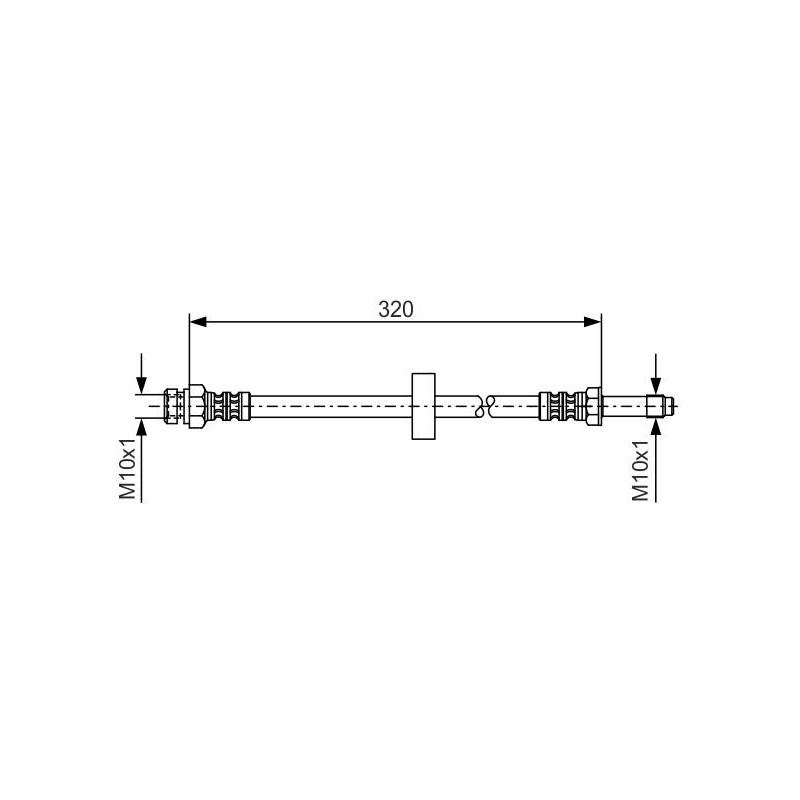 FLEXIBLE FREIN BH785