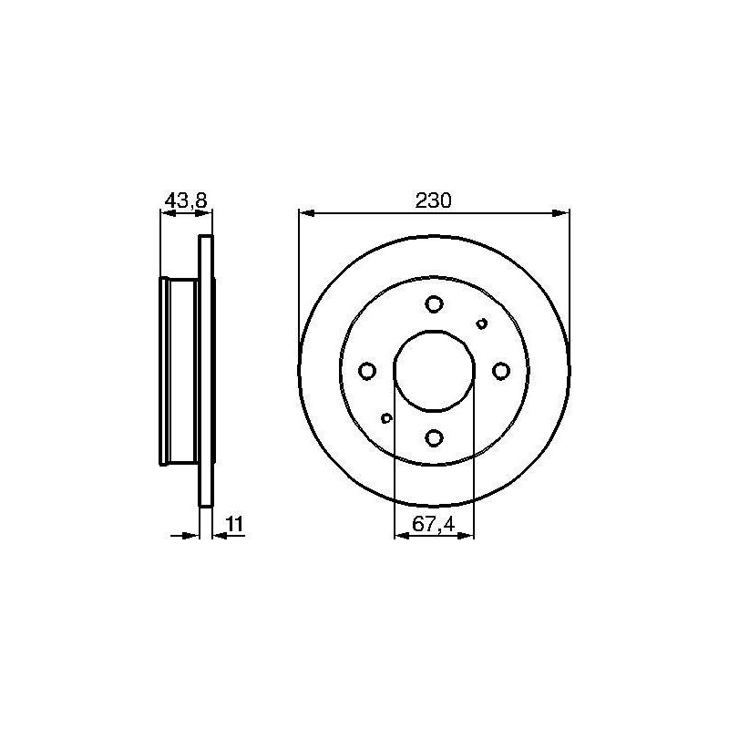 DISQUE - BD640 - (BOITE DE 2)