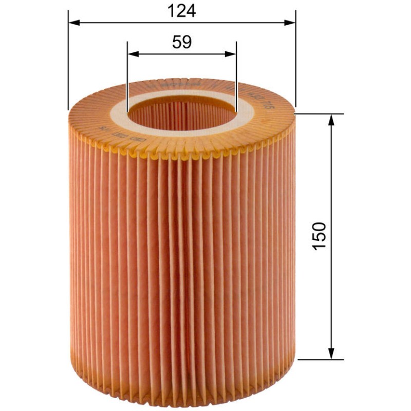 S3715 FILTRE AIR MB