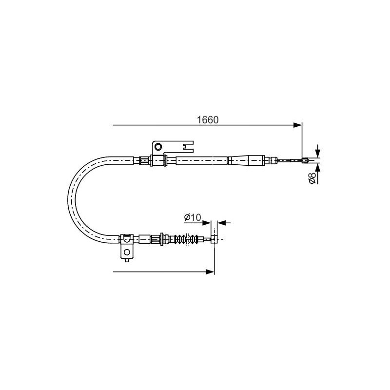 CABLE FREIN BC1047