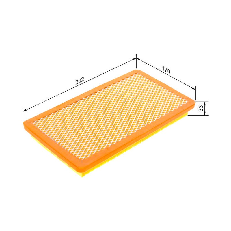 S2150 FILTRE AIR ALFA