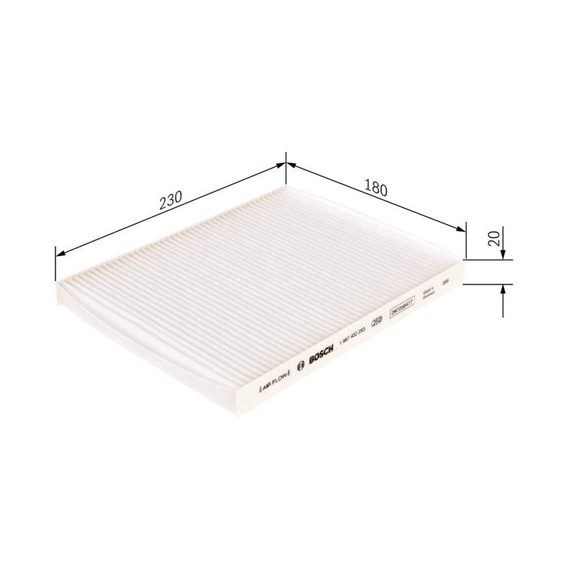 M2253 FILTRE HAB STANDARD HYUNDAI