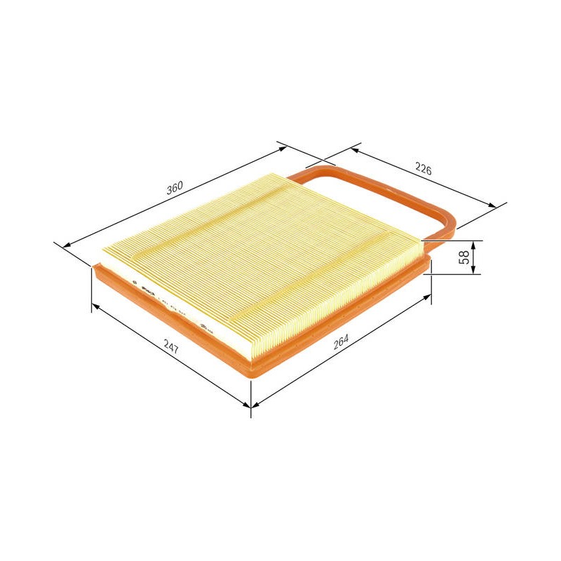 S3574 FILTRE AIR VW