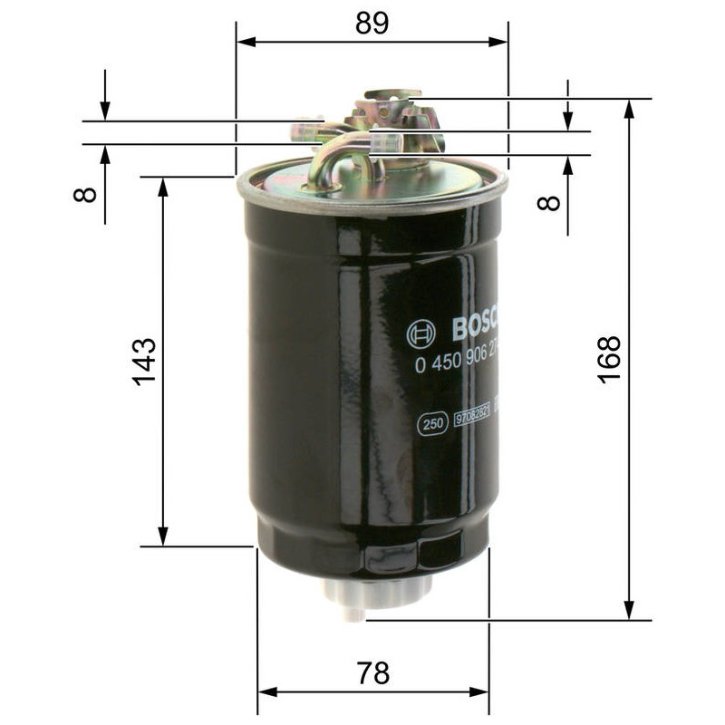 N6274 FILTRE DIESEL VAG