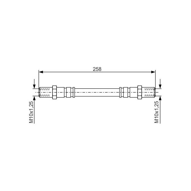 FLEXIBLE FREIN BH764