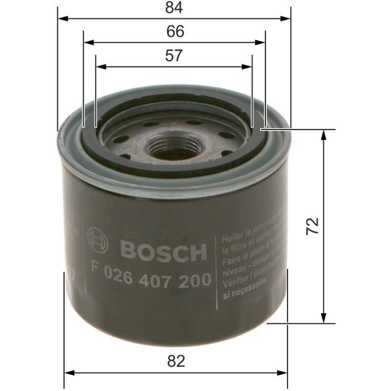 P7200 FILTRE HUILE SUBARU