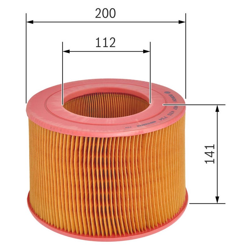 S3734 FILTRE AIR VOLKSWAGEN