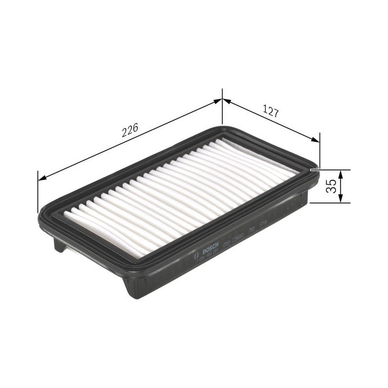 S0201 FILTRE AIR SUZUKI / FIAT