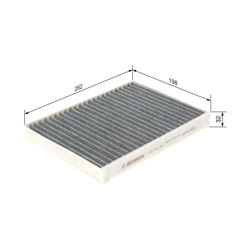 R2361 FILTRE HAB CHARBON BMW