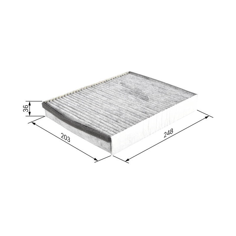 R2598 FILTRE HAB CHARBON FORD