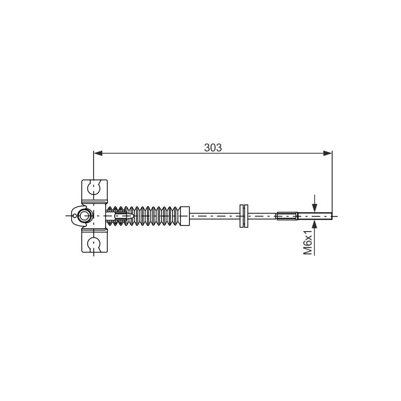 CABLE FREIN BC816