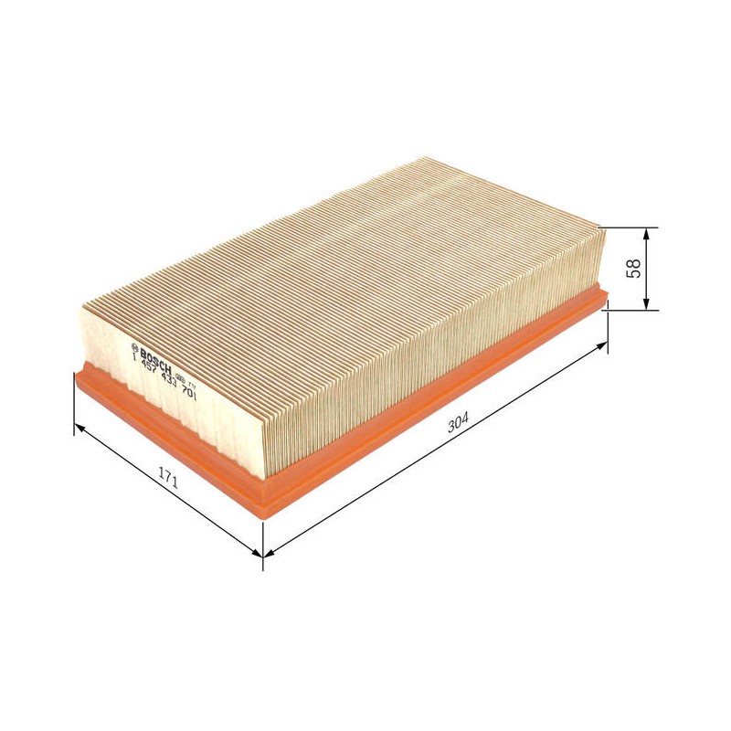S3701 FILTRE AIR MB