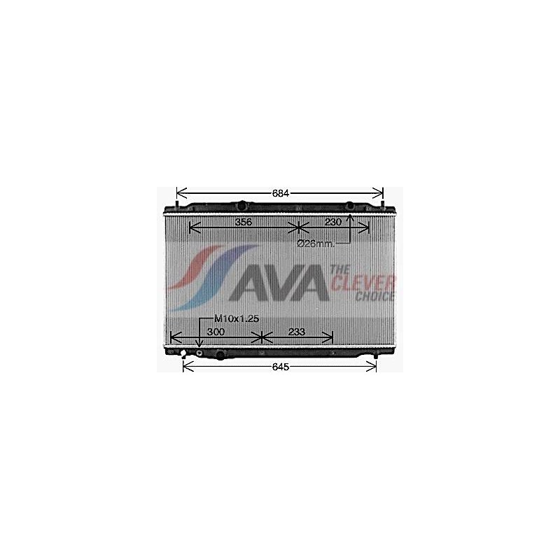 RAD EAU - VL/VUL - HONDA - PRE