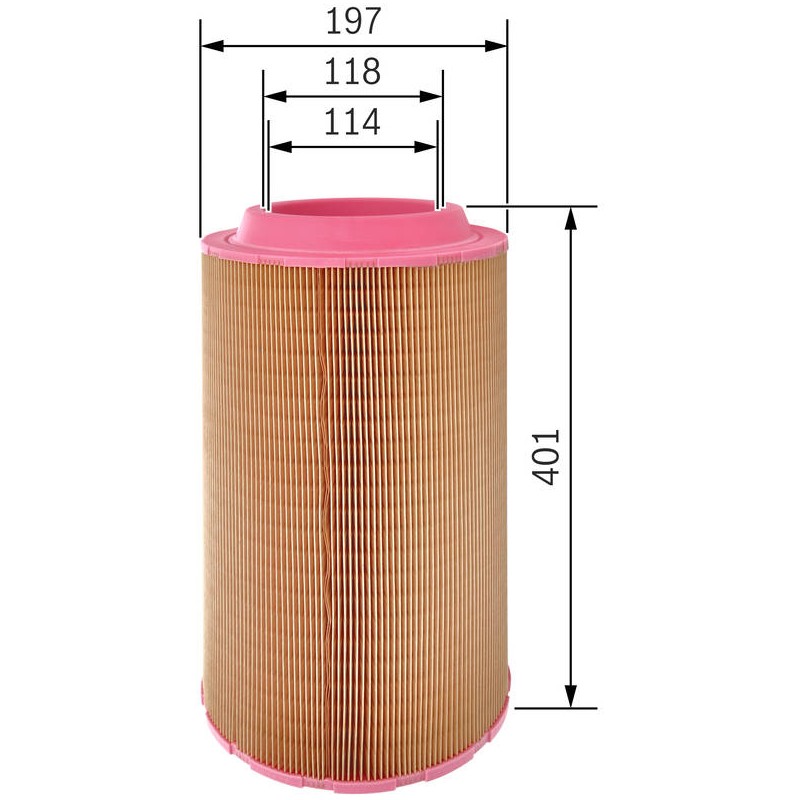 S0440 FILTRE AIR PL MB