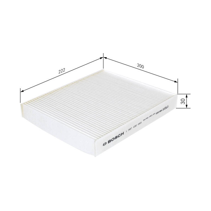 M2053 FILTRE HAB STANDARD HONDA