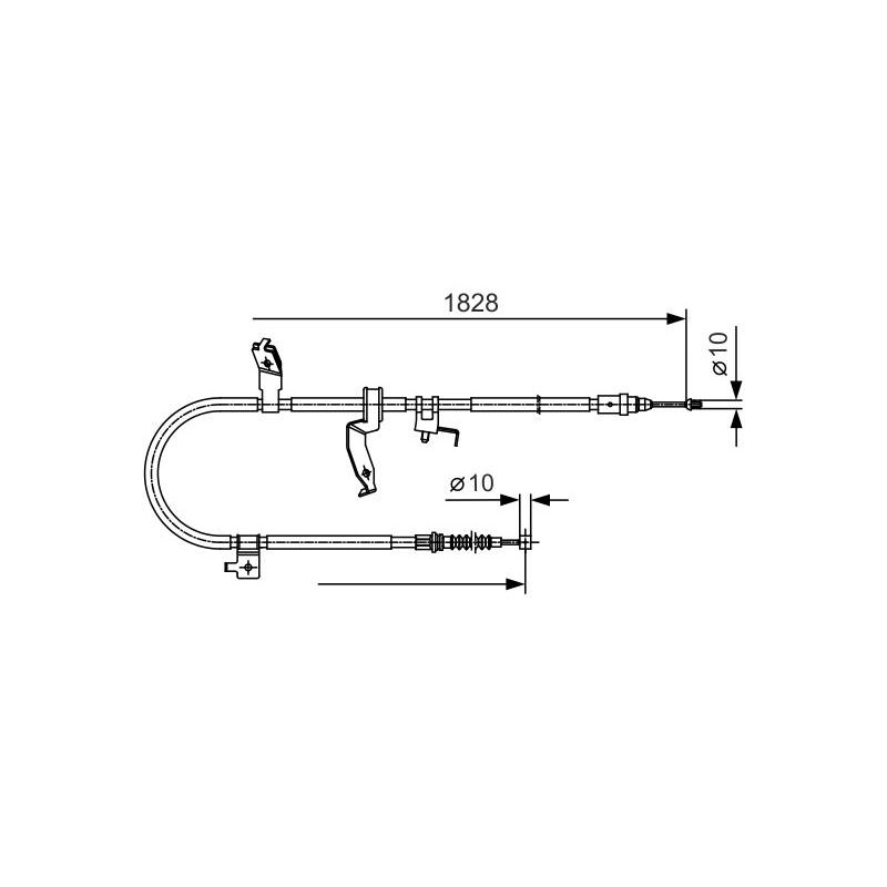 CABLE FREIN BC947