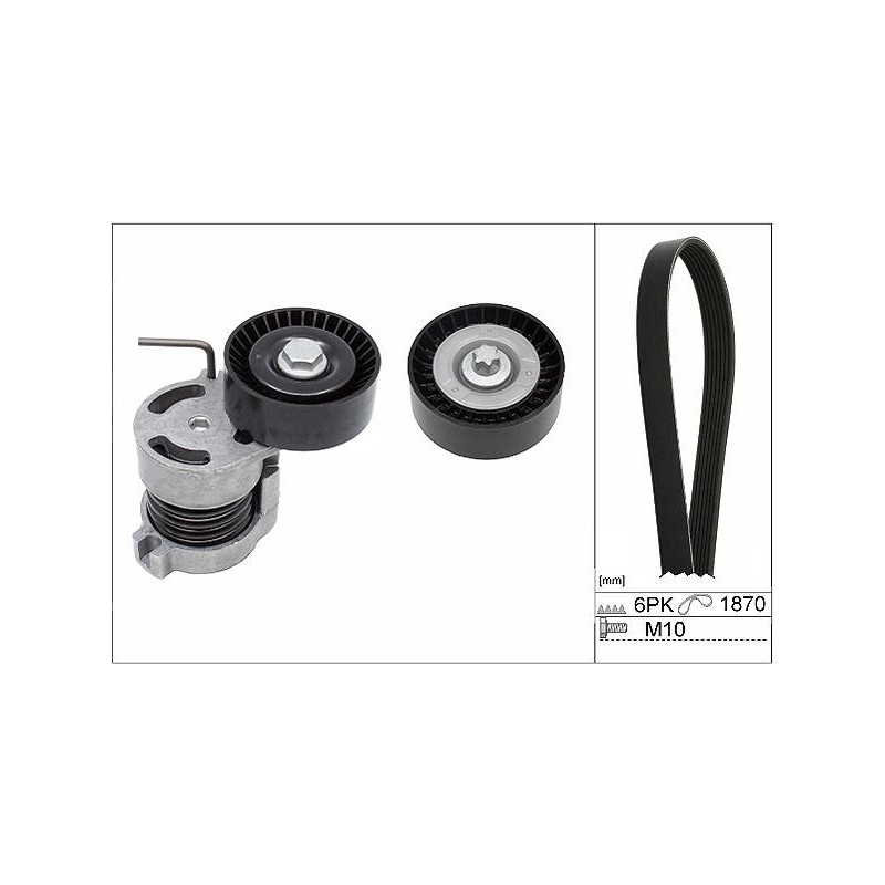 KIT COURROIE ACCESSOIRES