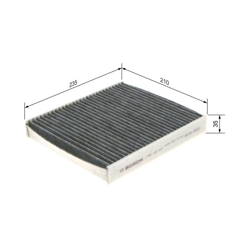 R2413 FILTRE HAB CHARBON VOLVO