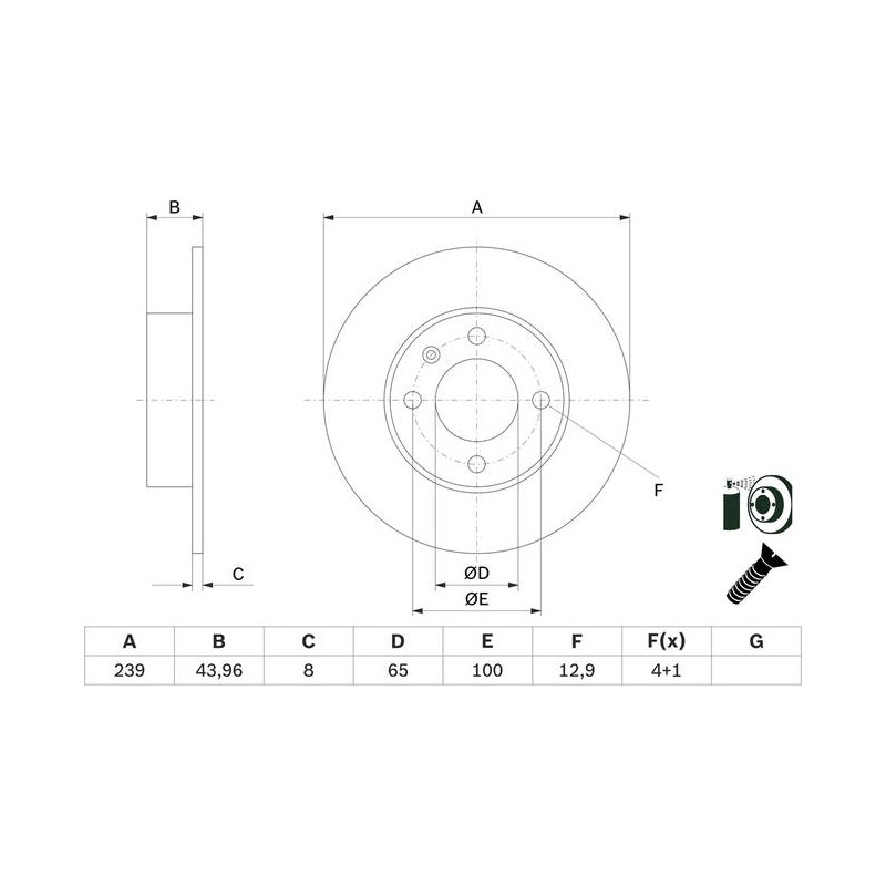 DISQUE - BD2794 - (BOITE DE 2)