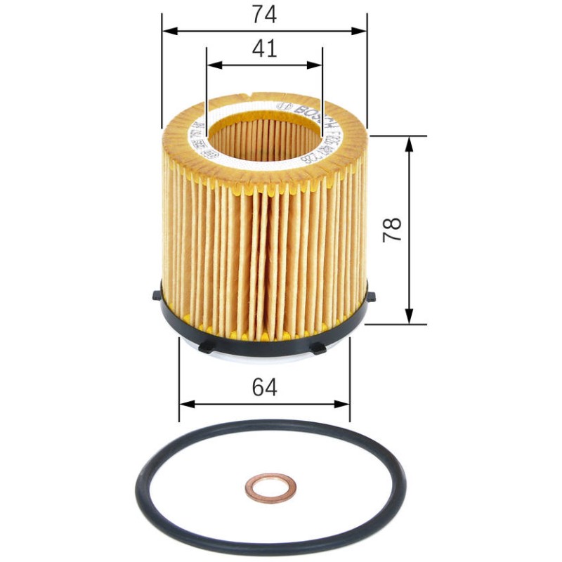 P7228 FILTRE HUILE BMW