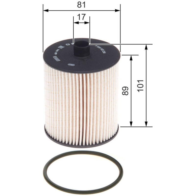 N2239 FILTRE DIESEL CITROEN