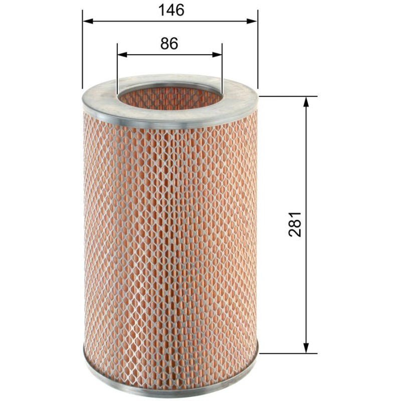 S0092 FILTRE AIR TOYOTA