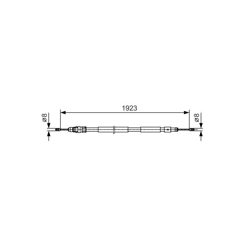 CABLE FREIN BC1011