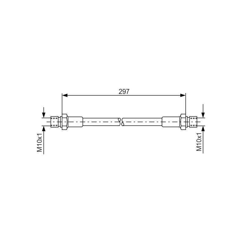 FLEXIBLE FREIN BH097